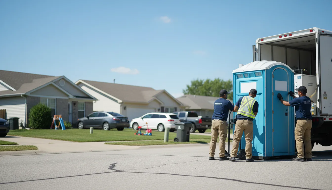 Standard Porta Potty Rentals in Jameson, MO near me